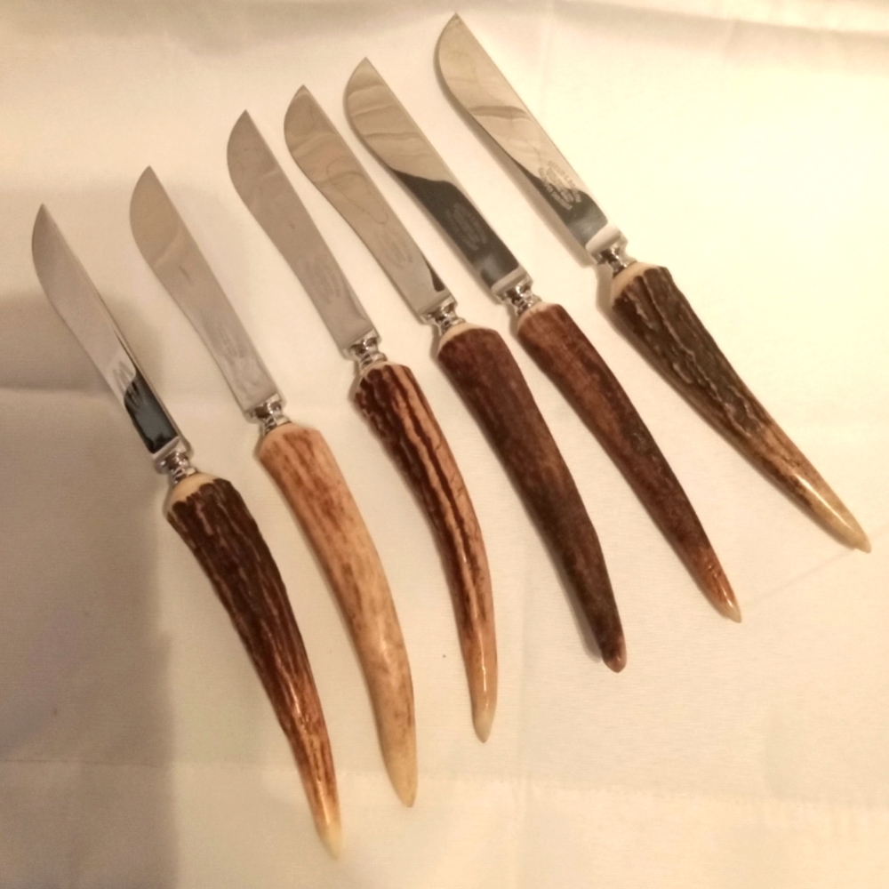 STAG HORN STEAK KNIVES